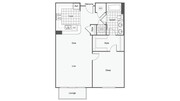 Mercer 1/1 Floor Plan