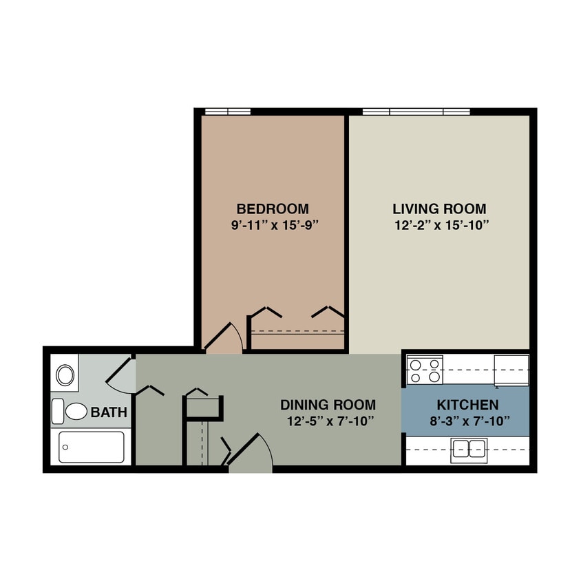 Floor Plan - 1A