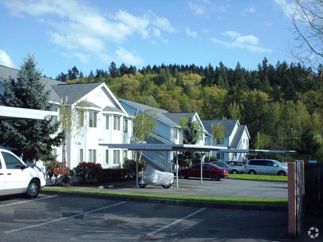 Área de estacionamiento - Willow Park Apartments