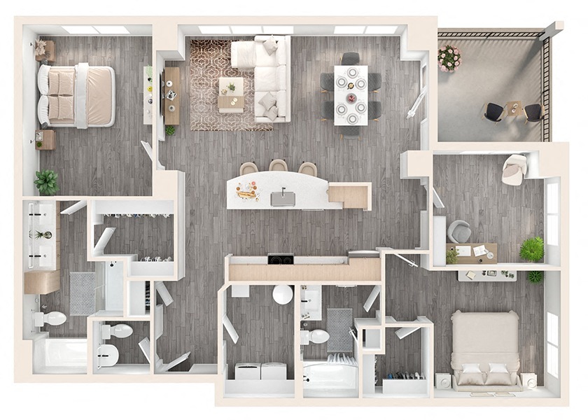 Floor Plan - Rainier