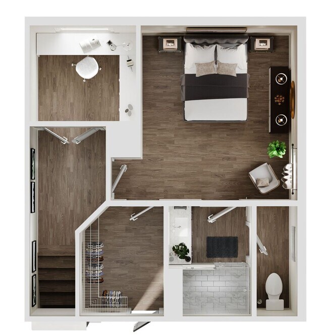 Photo - Split Floorplan with Work from Home Office!