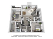 White Ibis with 1 Car Garage 1376 sqft