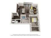 1 Bedroom - 1 Bathroom