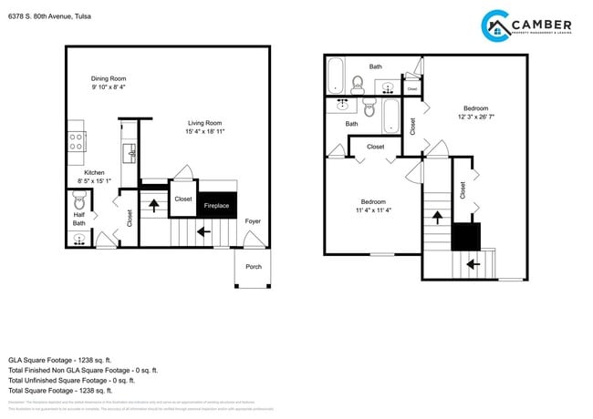 Photo - Welcome to this 2 bedroom, 2.5 bath home l...