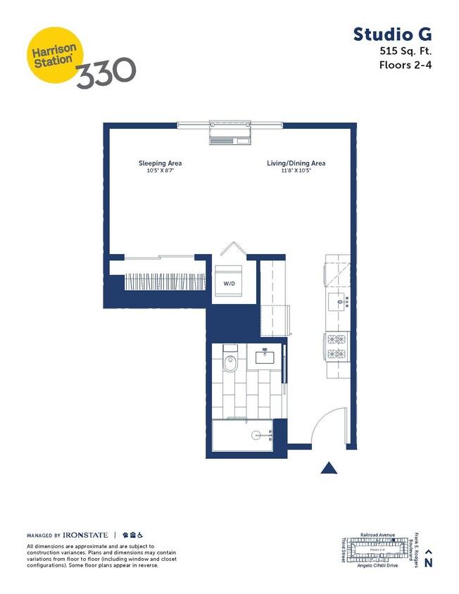 Floor Plan - Studio G