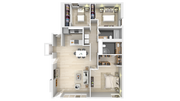 3 Bedroom x 2 Bathroom