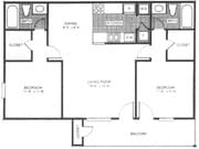 2BR/2BA