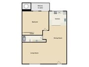 1 Bedroom / 1 Bath