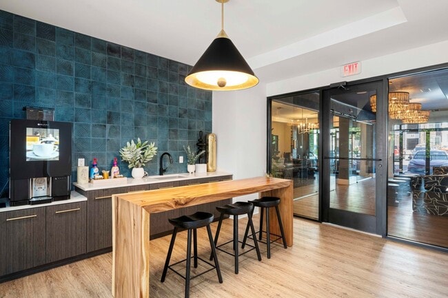 Resident Lounge with Coffee Bar