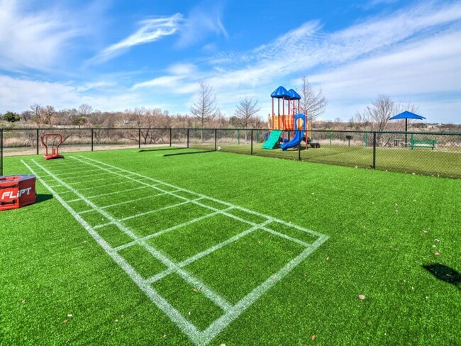 Outdoor Strength Training Area and Equipment.