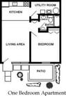 1BR/1BA