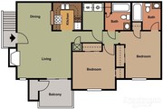 2BR/2BA