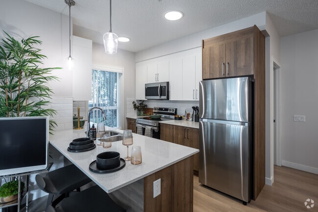 2BR, 2BA - 877SF - Kitchen - Abbey Park