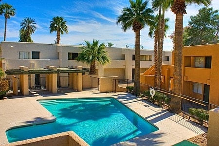 Pool - Aztec Villa Apartments