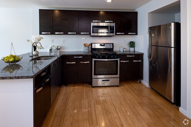 2HAB, 1BA - 800 ft² - Cocina - Aspen Village Apartments