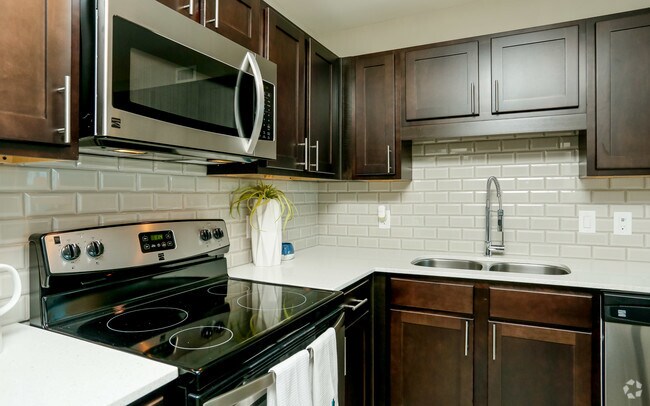 Modern espresso cabinetry