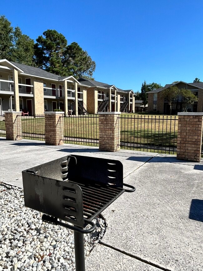 Outdoor Grill Area with 2 Grills