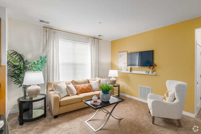 2 BR, 2 BA - 1163SF - Living Room