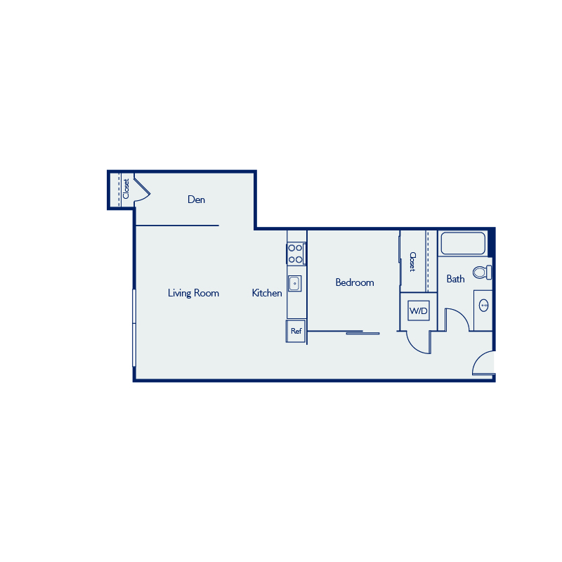 Floor Plan - A1G + den