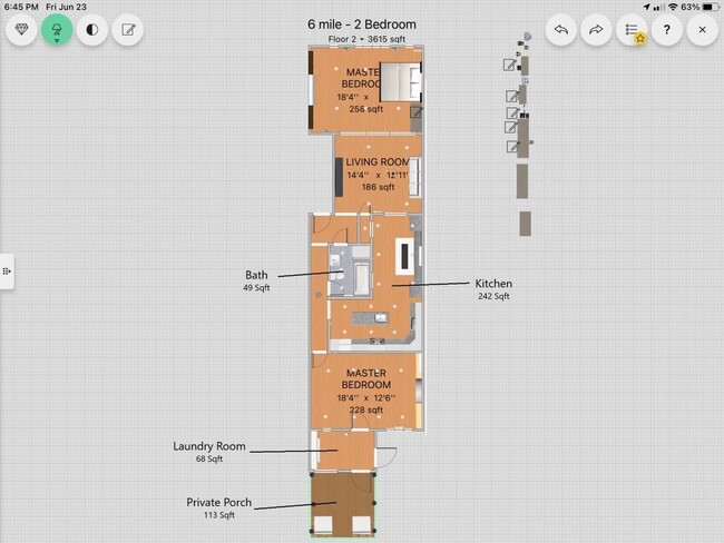 Photo - 3135 W McNichols Rd Unit upper floor apartment
