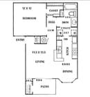 1HAB/1BA