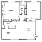 2BR/2BA