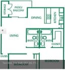 2BR/2BA