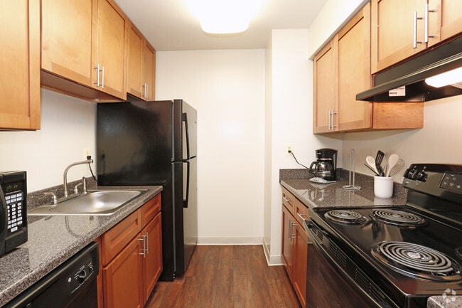 1BR - Kitchen - Crane Village Apartments