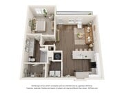 The Palm | 1 Bed + 1 Bath Apartment | 903 SF