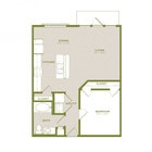 West Koenig Flats - A10e - 1 Beds - 1 Baths - 666 Sq. ft.