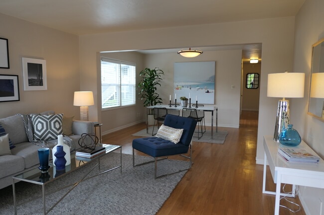 Living Room and Dining Area 2 BR/!BA