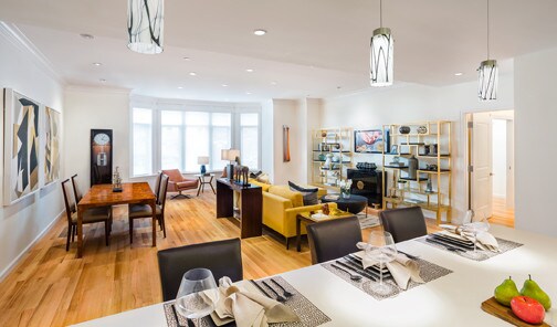 Berkeley Living and Dining Room