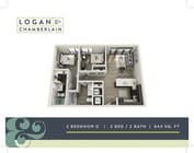 2 Bed, 2 Bath Courtyard