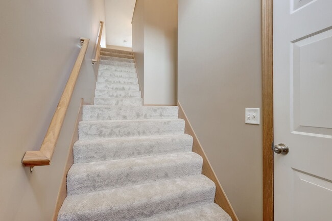 Only staircase - 1222 Bergmann Dr