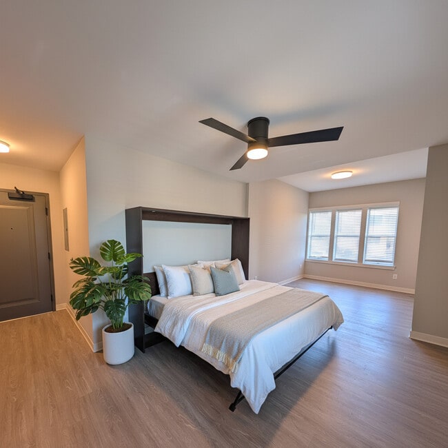 Murphy Bed down - The Soma Lofts