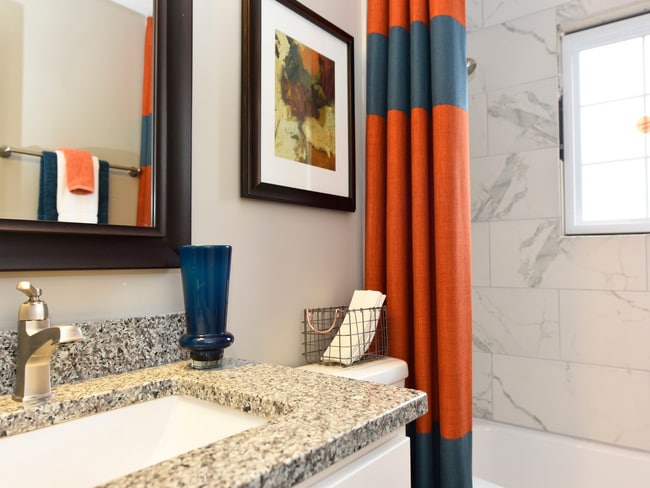 Bathroom + Granite Counters