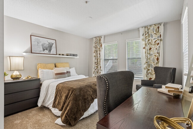 2BR, 2BA - 1,325SF - Second Bedroom