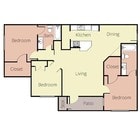 3BR/2BA