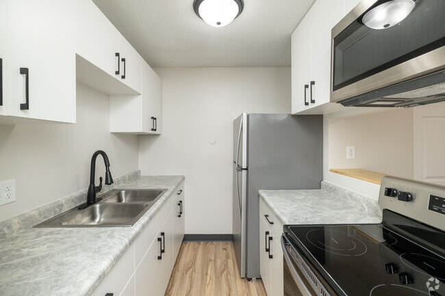 2BR, 1BA - 750SF - Kitchen - Parkview Place