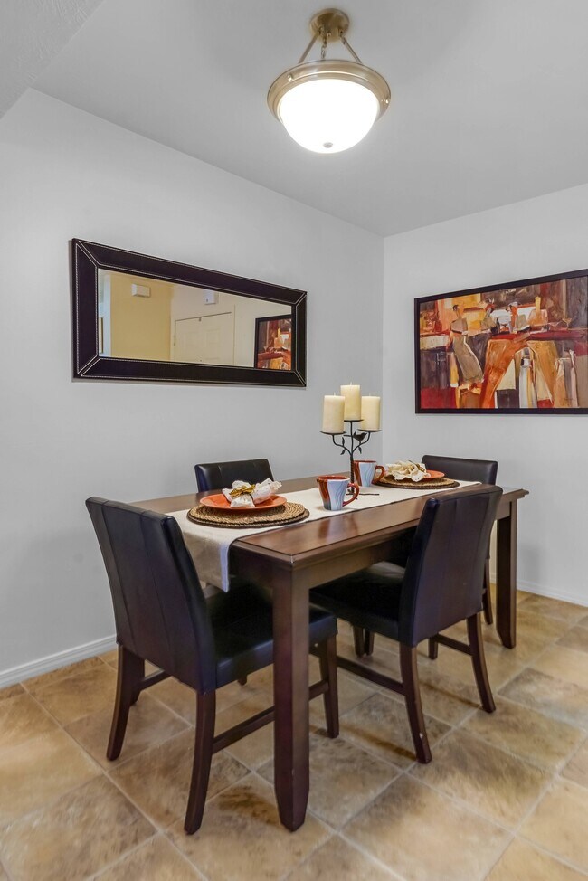 Large Floor Plans Allow for Dining Areas - Legacy Springs