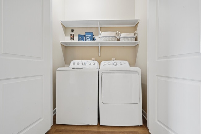 In-unit washer and dryer