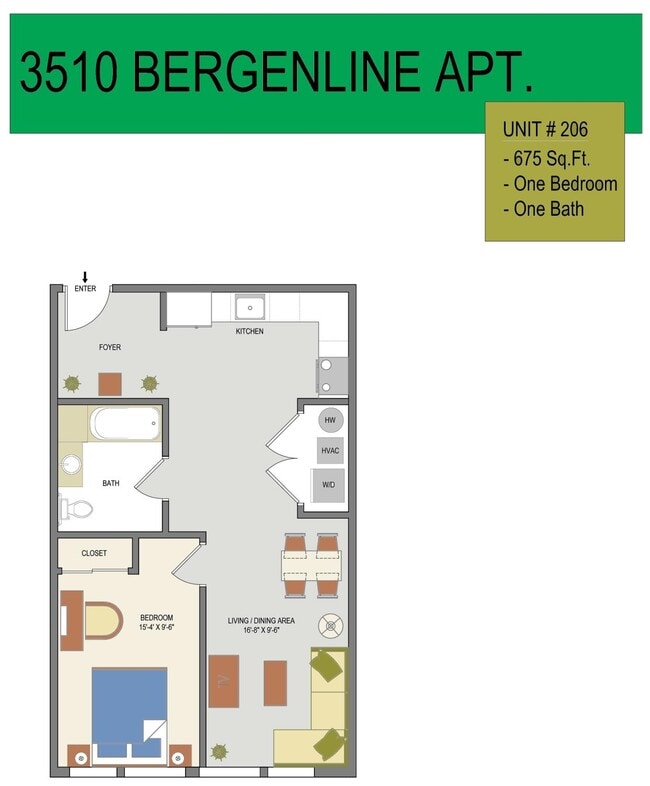Photo - 3510 Bergenline Ave Apartamento Unidad 206