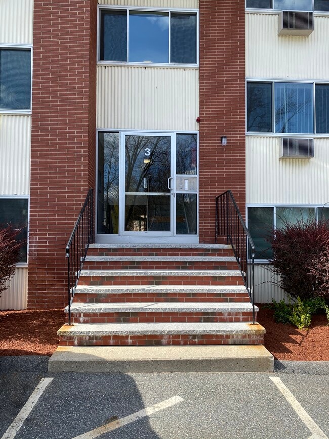 Front Stairs of Building #3 - 74 Beach St Unit #3-3