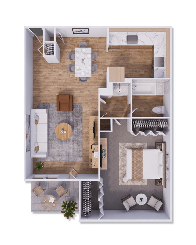 Floor Plan - South A2