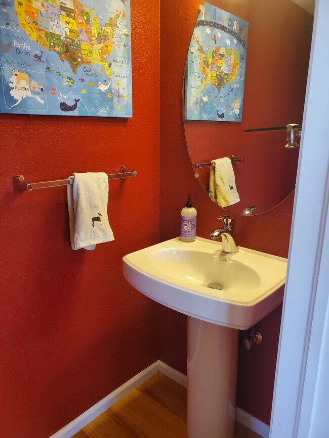 Main floor half bath - 4903 Noble Park Pl