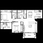2BR/2BA