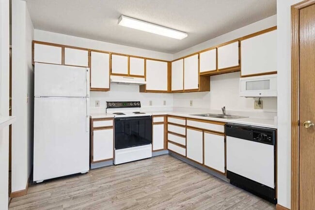 Abundant cabinetry and counter space help keep your kitchen organized, no matter your cooking style.