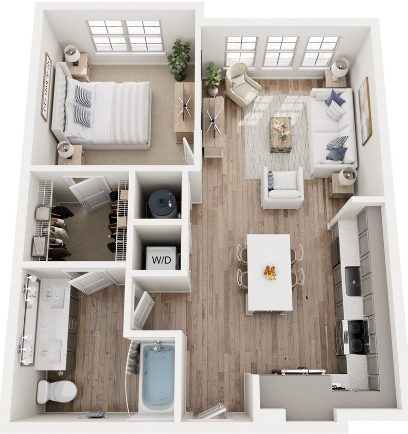 Floor Plan - The Burton III
