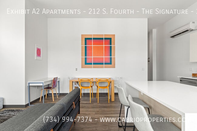 Photo - Exhibit A2 Apartments - 212 S. Fourth -The Signature - 2 Bed/1 Bath Unit The Signature - 2 Bed/1 Bath