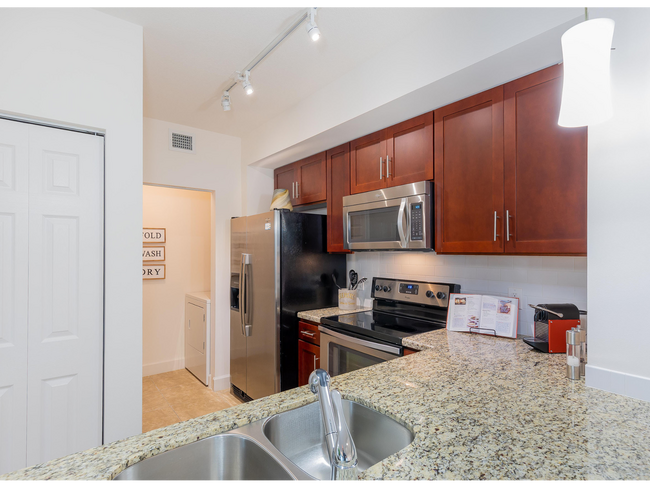 Gourmet kitchens with stainless steel appliances